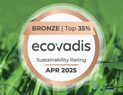 YINO o l'à premiou a çertificaçion de bronzo EcoVadis
